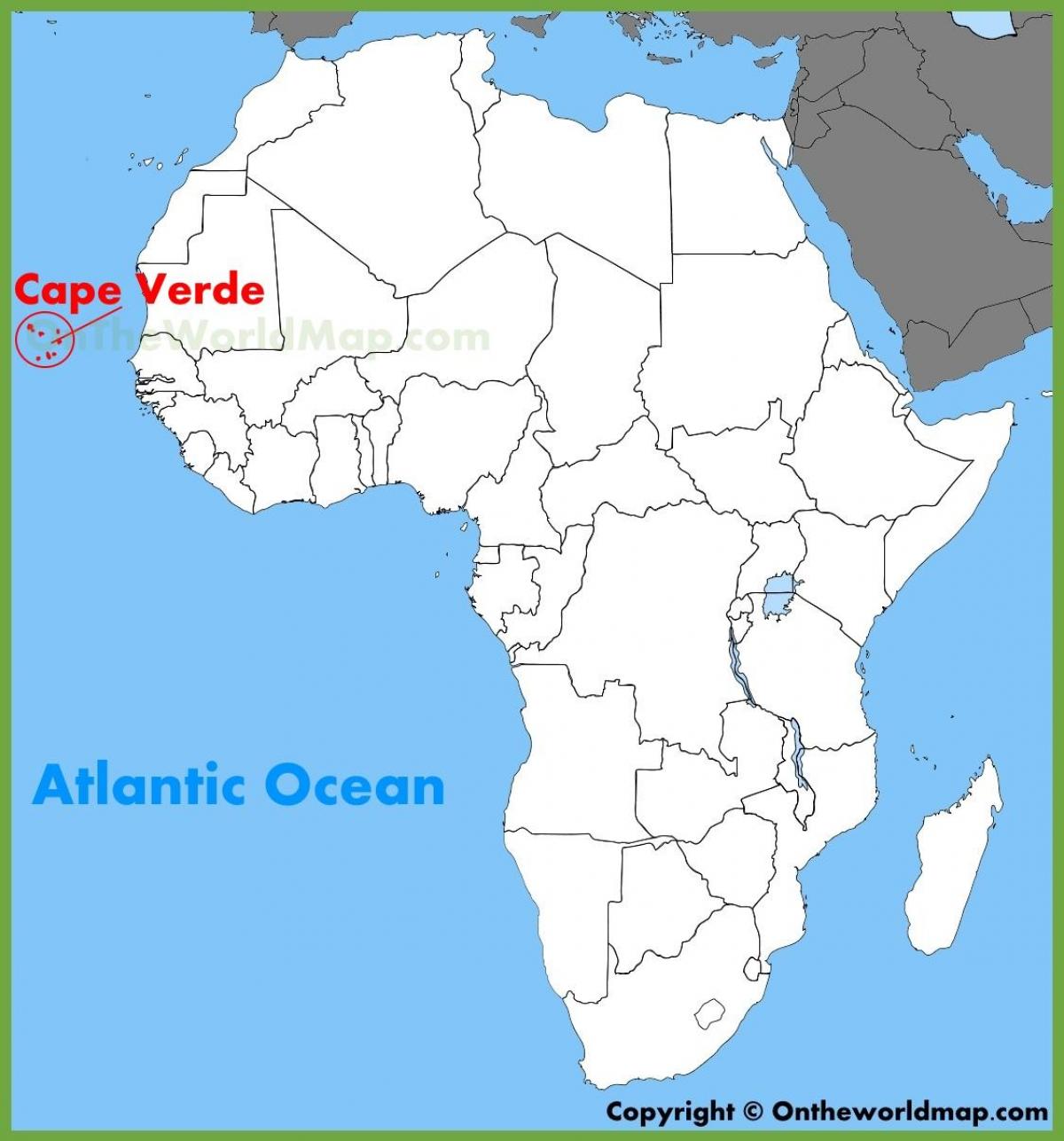 Cabo Verde sal kartta
