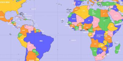 Kap Verden sijainti maailman kartalla